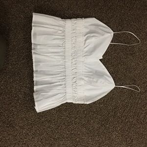 NWT! Short Peplum Top